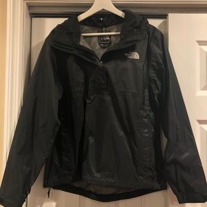 Black North Face Windbreaker EUC